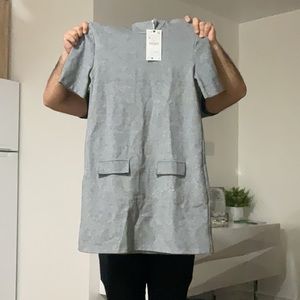 ZARA Brand new grey mini dress for winter